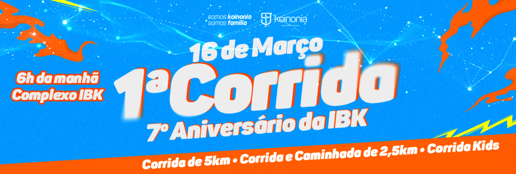 I Corrida e Caminhada Ibk